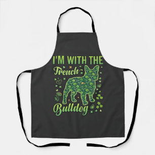 French Bulldog Halloween Macaron Eiffel Tower_1 Apron