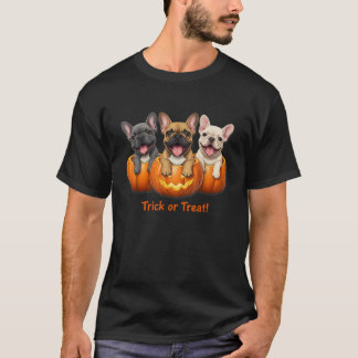 French Bulldog Halloween Trio T-Shirt