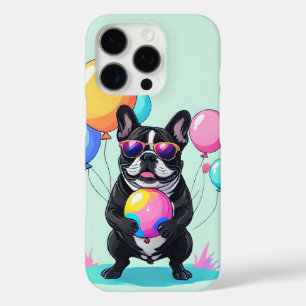 French Bulldog Happy Day Französische Bulldogge  iPhone 16 Pro Case
