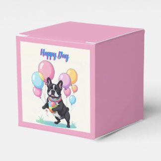 French Bulldog Happy Day Französische Bulldogge  Favour Box