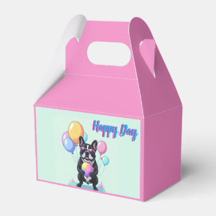 French Bulldog Happy Day Französische Bulldogge Favour Box