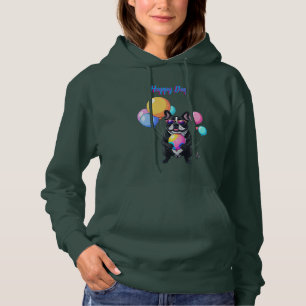 French Bulldog Happy Day Französische Bulldogge Hoodie