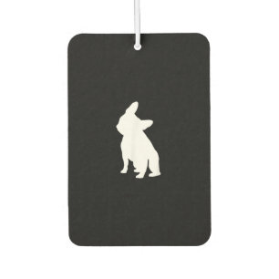 French Bulldog Head Tilt Apparel, Frenchie Head Car Air Freshener