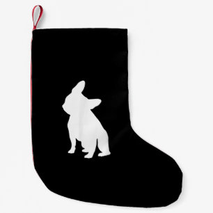 French Bulldog Head Tilt Apparel, Frenchie Head Small Christmas Stocking