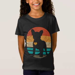 french bulldog heart design frenchie T-Shirt