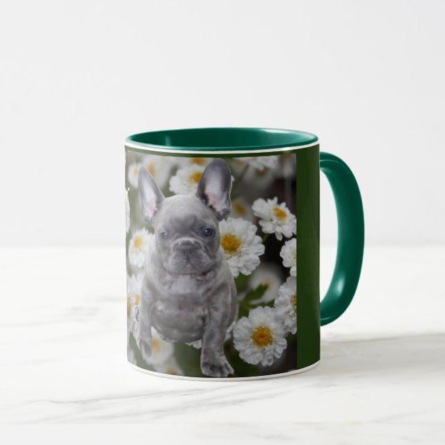 French Bulldog Heart French Bulldog Mug (Front Right)