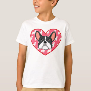French Bulldog Heart T-Shirt