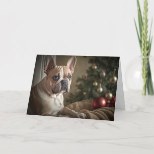 French Bulldog Holiday Card