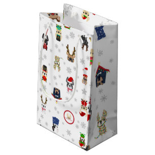 French Bulldog Holiday Gift Bag