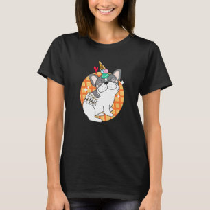 French Bulldog Ice Cream Frenchie Birthday T-Shirt