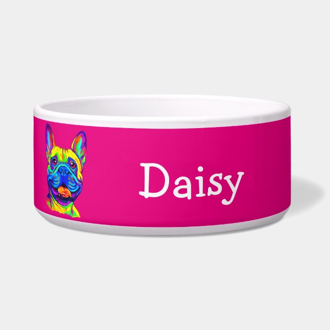 French Bulldog in Colours Name Customisable (Front)