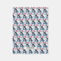 French Bulldog in Santa Hat or Custom Dog Photo