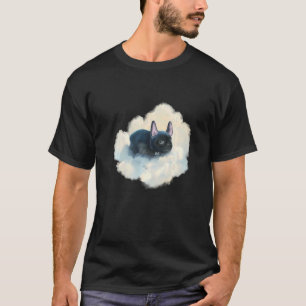 French bulldog in the sky, funny animals, Frenchie T-Shirt