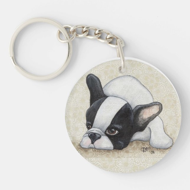 French Bulldog Key Ring (Front)