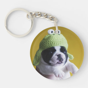 French Bulldog Key Ring