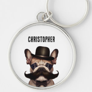 French Bulldog Key Ring