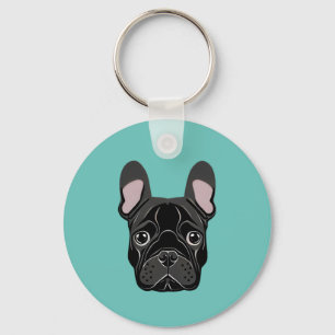 French Bulldog Key Ring