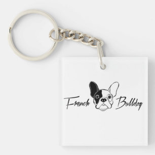 French Bulldog Key Ring