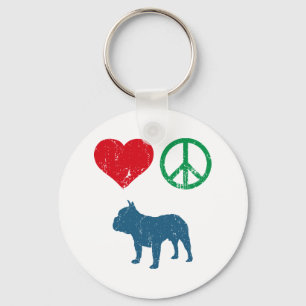 French Bulldog Key Ring
