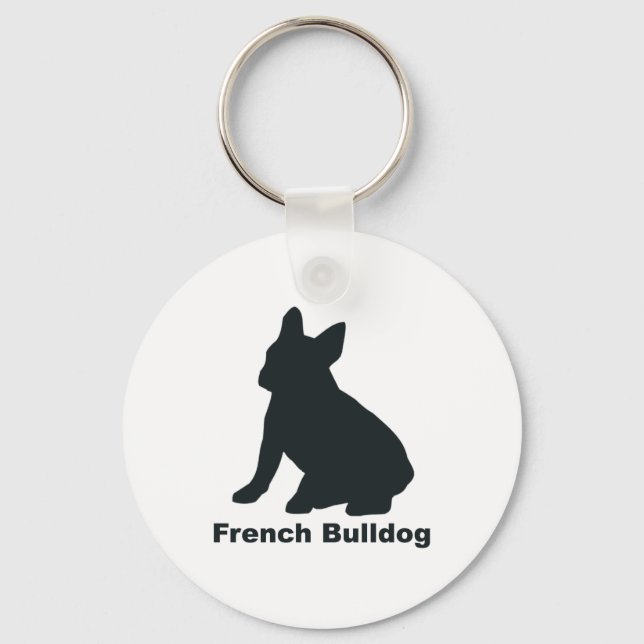 French Bulldog Key Ring (Front)