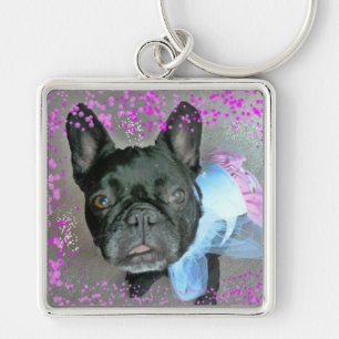 French Bulldog Key Ring