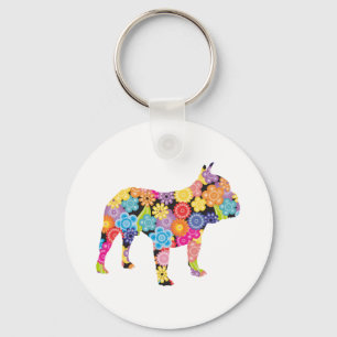 French Bulldog Key Ring