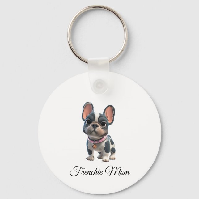 French Bulldog Key Ring (Front)