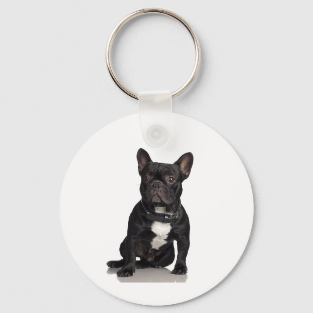 French Bulldog Key Ring (Front)