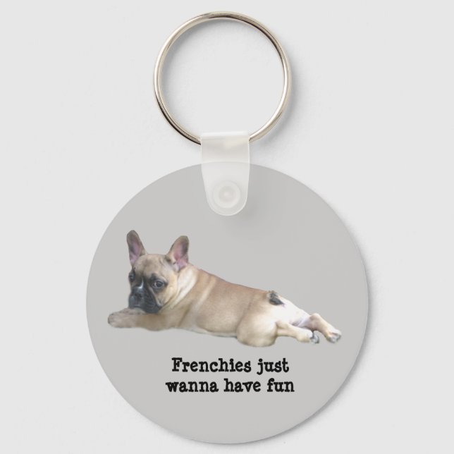 French Bulldog Keychain (Front)
