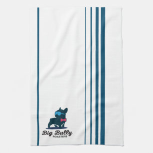French Bulldog kitchen towel by Big Bully Roasters