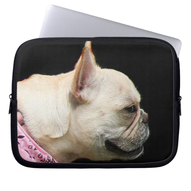 French Bulldog Laptop Sleeve (Front)