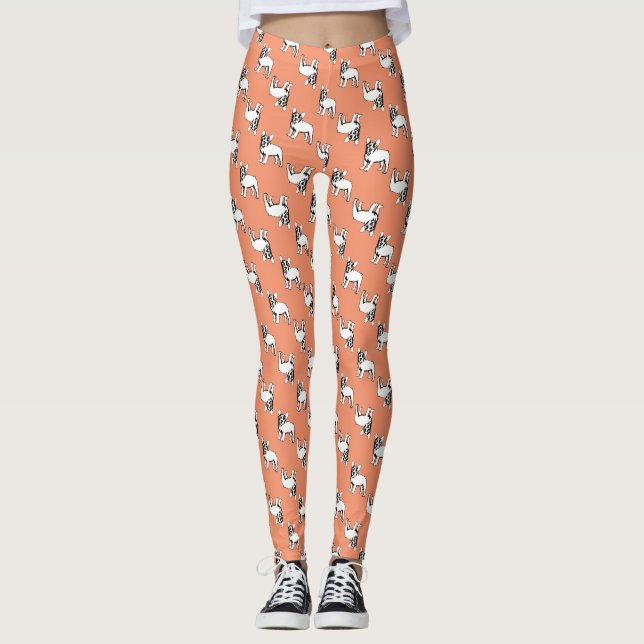 French Bulldog Leggings (Front)