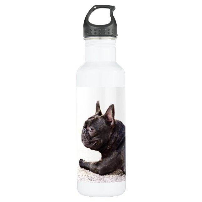 French Bulldog Liberty 710 Ml Water Bottle (Front)