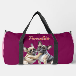 French Bulldog Liebe französische Bulldogge  Duffle Bag