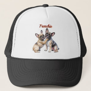 French Bulldog Liebe französische Bulldogge  Trucker Hat