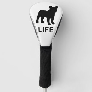 french bulldog life golf head cover