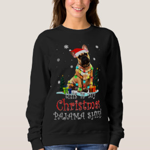 French Bulldog Lights Love Dog Sweatshirt