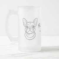 French Bulldog Line Art. Built Small. Loved Big.