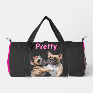 French Bulldog Love French Bulldog Duffle Bag
