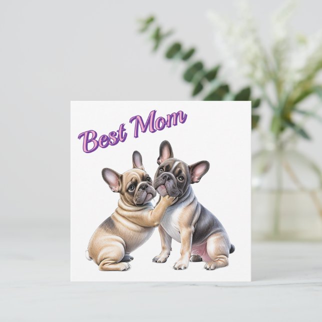 French Bulldog Love French Bulldog  Invitation (Standing Front)