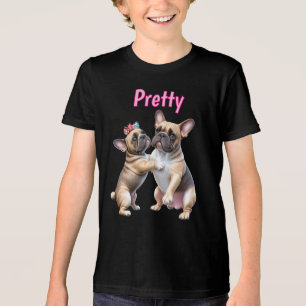 French Bulldog Love French Bulldog Tri-Blend Shirt