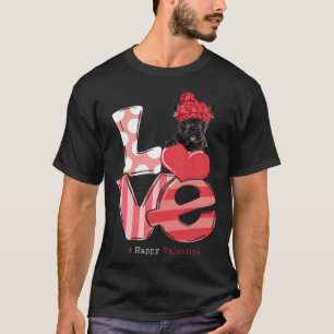 French Bulldog  LOVE Frienchie Dog Mum Valentine 2 T-Shirt