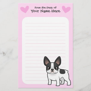 French Bulldog Love Stationery