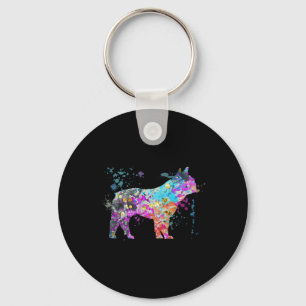 French Bulldog Lover Dog French Bulldogs Key Ring