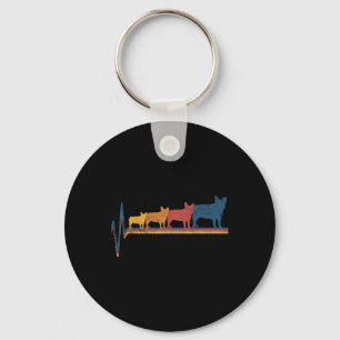 French Bulldog Lover  Key Ring