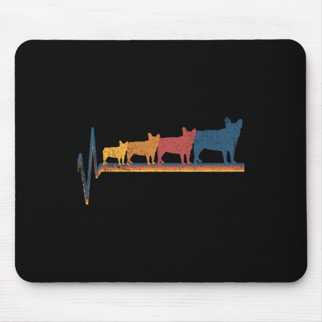 French Bulldog Lover  Mouse Mat (Front)