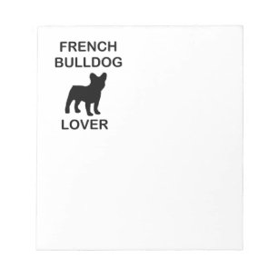 french bulldog lover notepad
