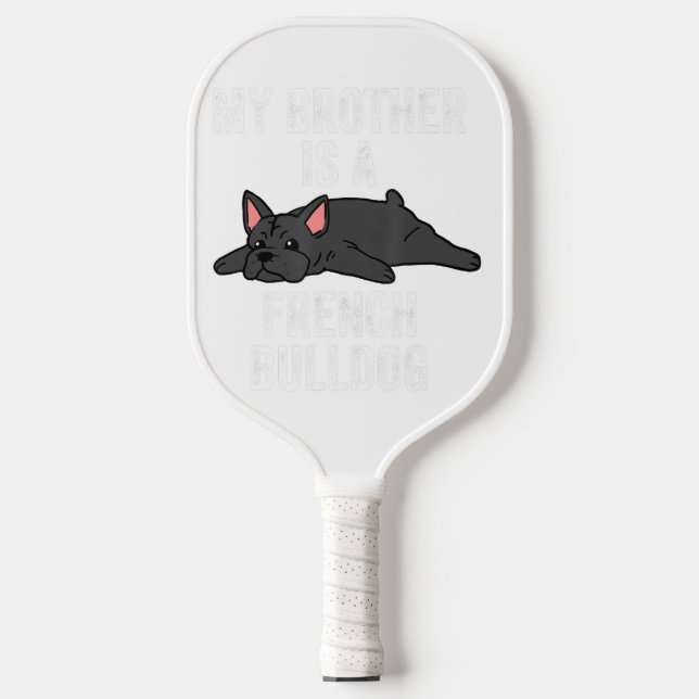 French Bulldog Lover Padde Pickleball | Cute Itém  Pickleball Paddle (Front)