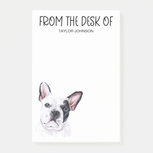 French Bulldog Lover Post-it Notes (Front)