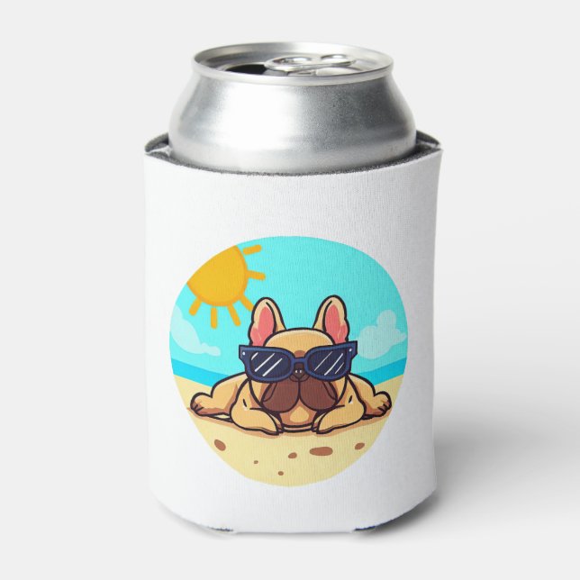French Bulldog Lovers Can Cooler (Can Front)